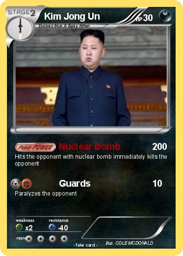 Pokemon Kim Jong Un