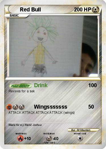 Pokemon Red Bull