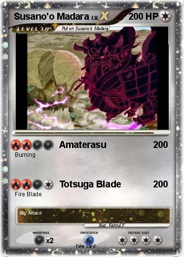Pokemon Susano'o Madara
