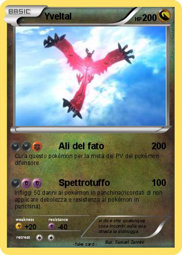 Pokemon Yveltal