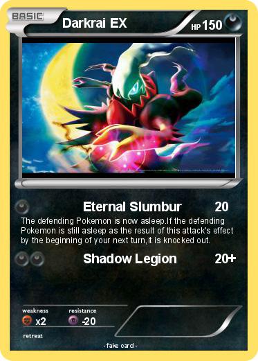 Pokemon Darkrai EX