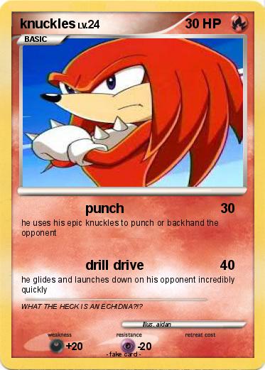 Pokemon knuckles