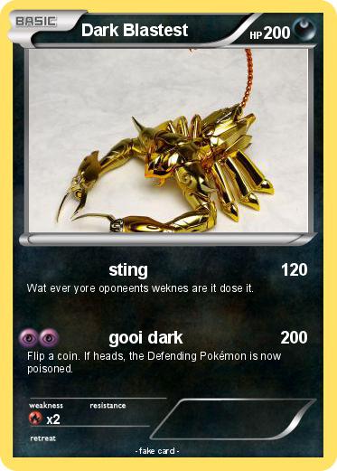 Pokemon Dark Blastest