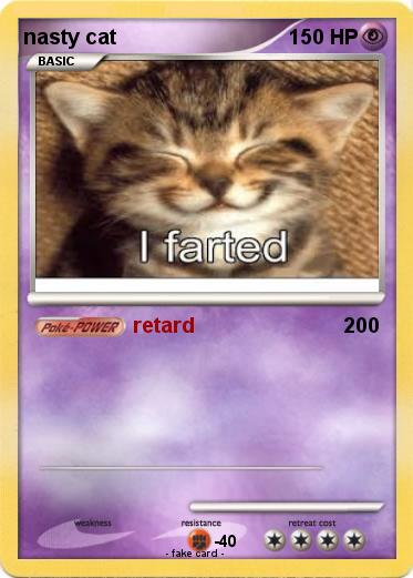 Pokemon nasty cat