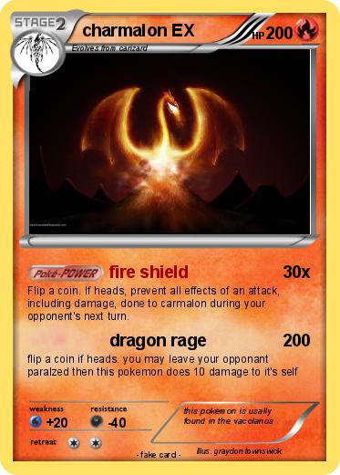 Pokemon charmalon EX