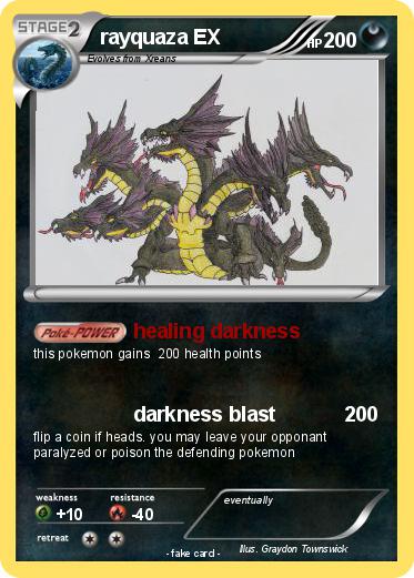 Pokemon rayquaza EX