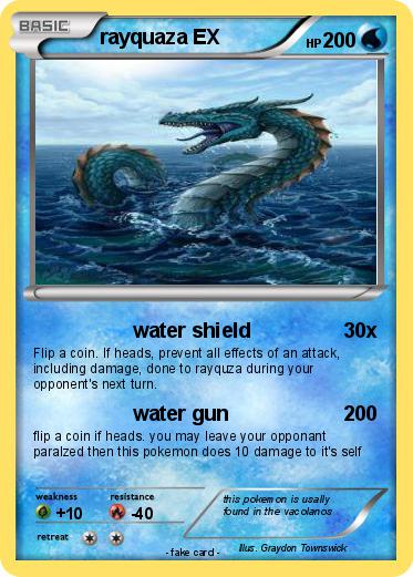 Pokemon rayquaza EX
