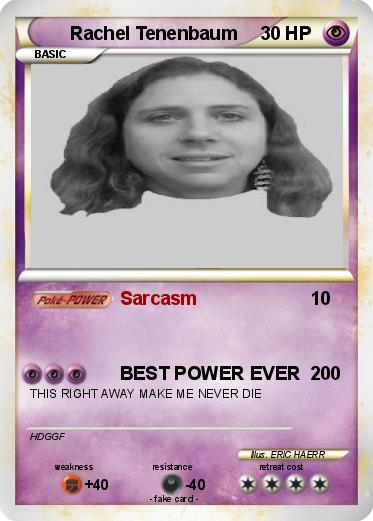 Pokemon Rachel Tenenbaum