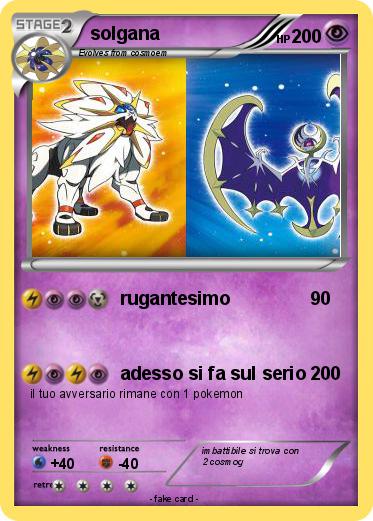 Pokemon solgana