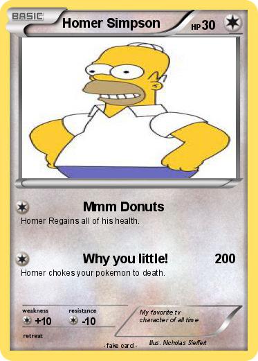 Pokemon Homer Simpson