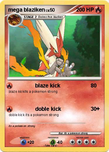Pokemon mega blaziken