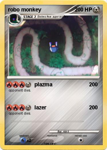 Pokemon robo monkey