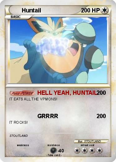 Pokemon Huntail