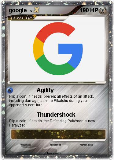 Pokemon google