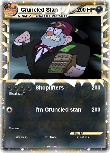 Pokemon Gruncled Stan