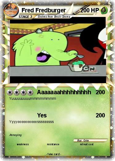 Pokemon Fred Fredburger