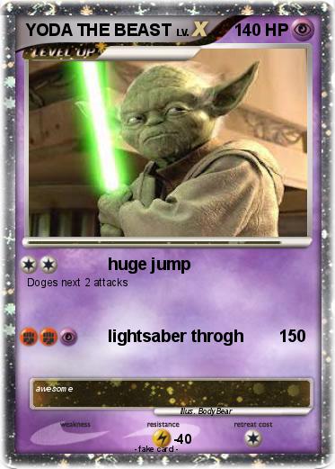 Pokemon YODA THE BEAST
