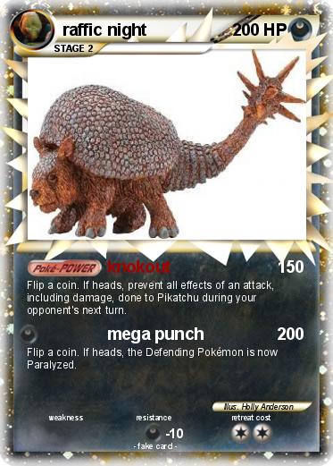 Pokemon raffic night