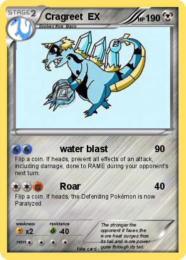 Pokemon Cragreet  EX