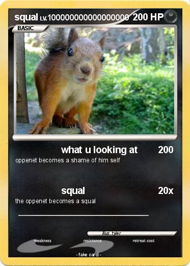Pokemon squal