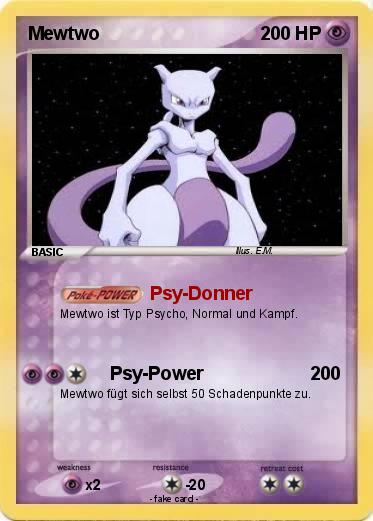 Pokemon Mewtwo