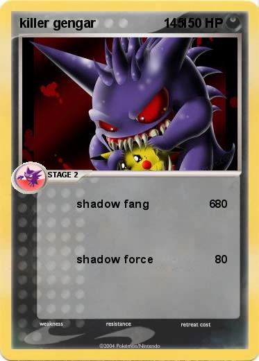 Pokemon killer gengar                   145 Pokemon killer gengar                   145