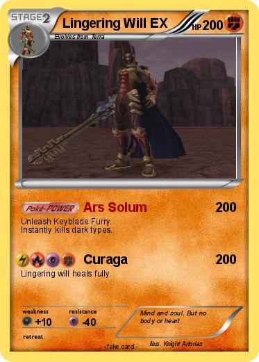 Pokemon Lingering Will EX