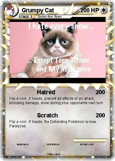 Pokemon Grumpy Cat