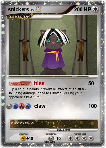 Pokemon snickers