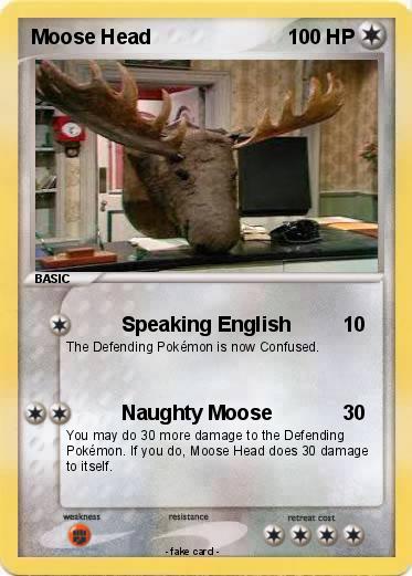 Pokemon Moose Head