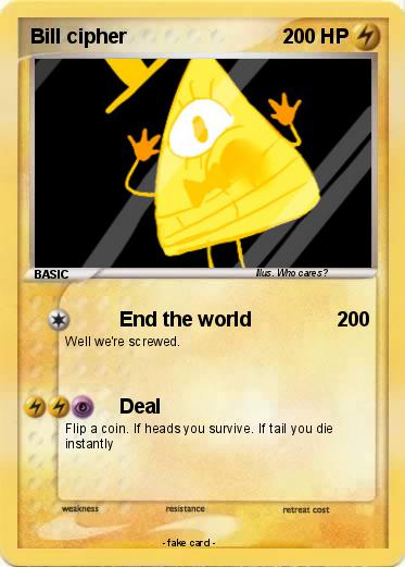 Pokemon Bill cipher