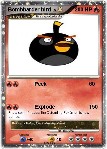 Pokemon Bombbarder bird