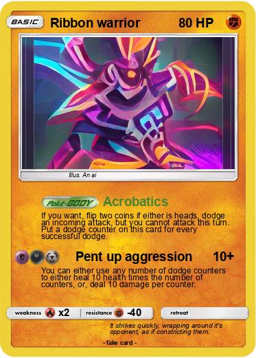 Pokemon Ribbon warrior