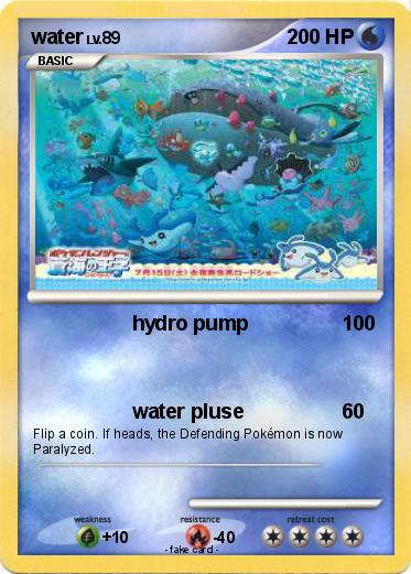 Pokemon water