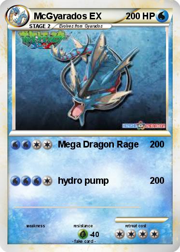Pokemon McGyarados EX