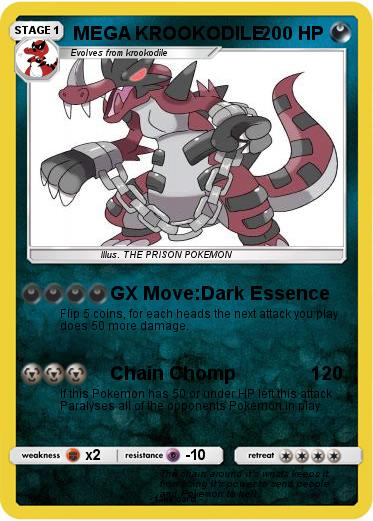 Pokemon MEGA KROOKODILE