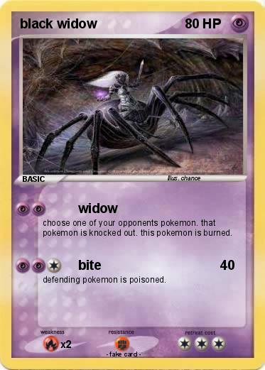 Pokemon black widow
