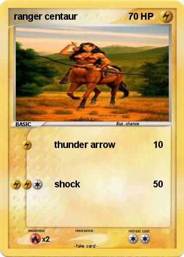 Pokemon ranger centaur