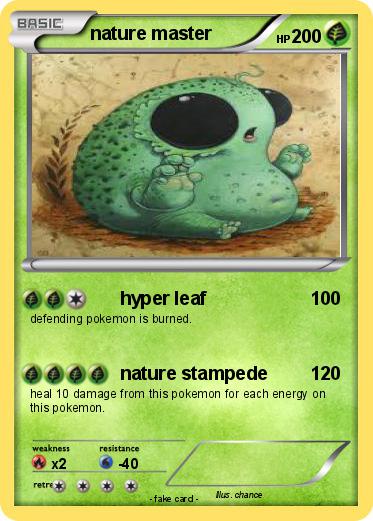Pokemon nature master