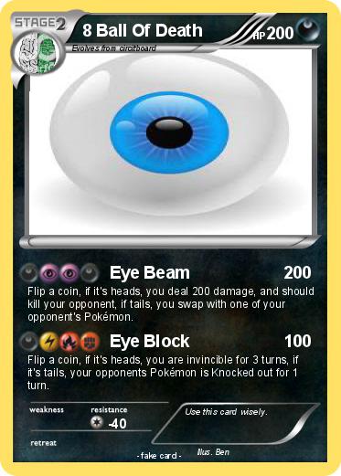 Pokemon 8 Ball Of Death