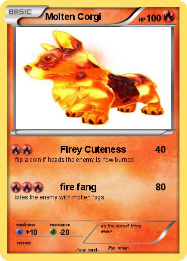 Pokemon Molten Corgi