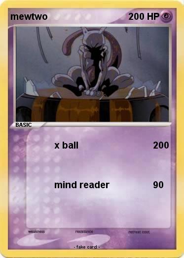 Pokemon mewtwo