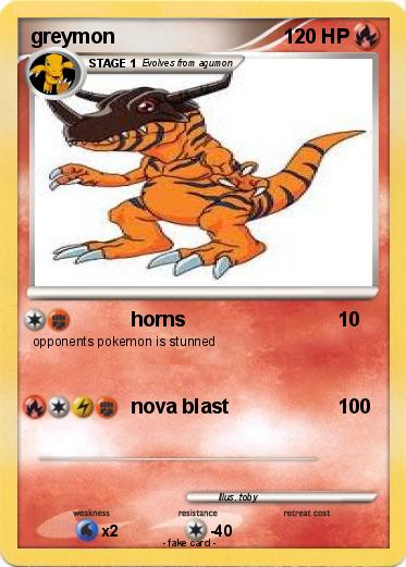 Pokemon greymon