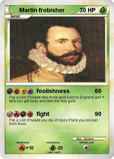 Pokemon Martin frobisher