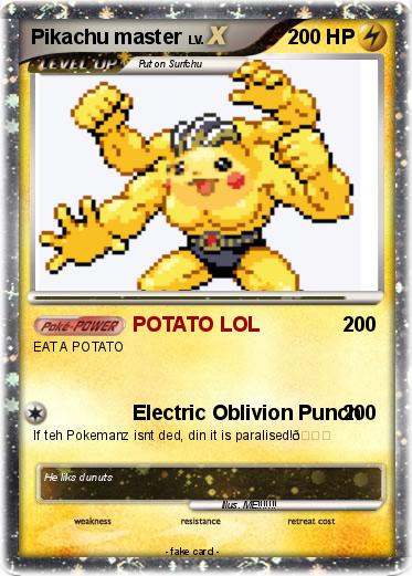 Pokemon Pikachu master