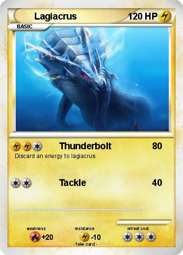 Pokemon Lagiacrus