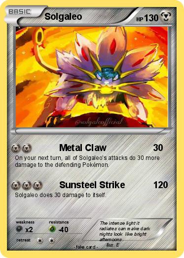 Pokemon Solgaleo