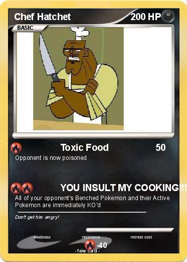 Pokemon Chef Hatchet