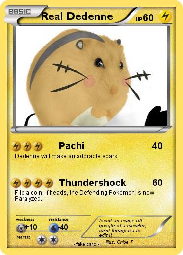 Pokemon Real Dedenne