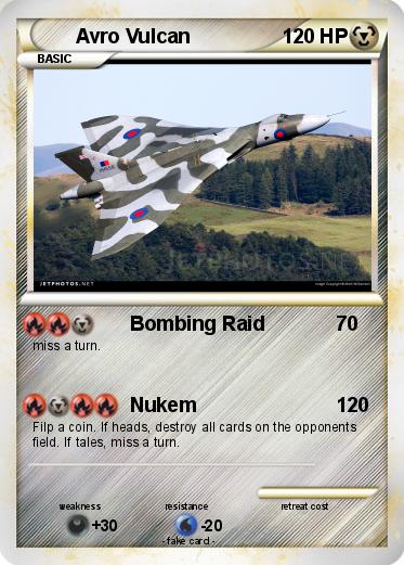 Pokemon Avro Vulcan